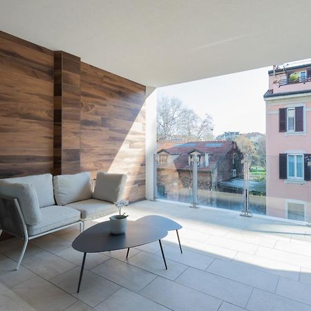 Апартаменты Exclusive Terrace Garden View - 15 Min From Duomo Милан Экстерьер фото
